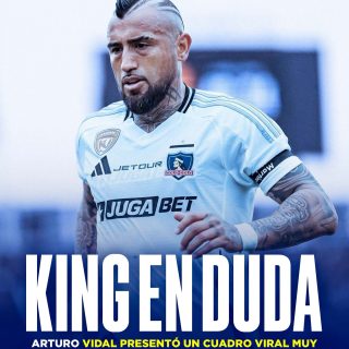 𝑽𝑰𝑫𝑨𝑳 𝑵𝑶 𝑬𝑵𝑻𝑹𝑬𝑵Ó 😰🤕

Durante esta mañana se informó que Arturo Vidal no logró entrenar a la par de sus compañeros. En un inicio no se uniformó la razón, pero durante la tarde se aclaró el tema y se informó que fue por un cuadro viral que arrastra el “King”.

El área médica del cacique encontró a Vidal muy decaído, por lo mismo prefirieron “apartarlo” del plantel y mandarlo de vuelta a su casa.

La presencia de Arturo, en la Copa de La Liga, depende netamente de la recuperación que tenga el jugador. #RR