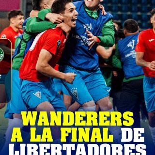 𝑾𝑨𝑵𝑫𝑬𝑹𝑬𝑹𝑺 𝑨 𝑳𝑨 𝑭𝑰𝑵𝑨𝑨𝑨𝑨𝑨𝑨𝑳 ‼️

Santiago Wanderers ELIMINÓ a PALMEIRAS en la Copa Libertadores Sub20 y logró el tan ansiado paso a la FINAL DE LA COPA.

Este domingo, a las 21:00 hrs, enfrentarán a Flamengo, actual campeón del certamen.

Felicidades, muchachos! 🏆🇨🇱 #RR