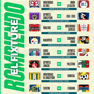 𝑬𝑳 𝑭𝑰𝑿𝑻𝑼𝑹𝑬 𝑫𝑬 𝑳𝑨 𝑪𝑶𝑷𝑨 🏆🇨🇱

Hoy comienza la fecha 2 de LA COPA DE LA LIGA, donde solo participarán los 16 clubes de primera división.

Son partidos ida y vuelta y sólo los primeros de cada grupo avanzan a semifinales.

🎰 Desliza y revisa las cuotas en @apuesterapido 🤩

¿Se la juegan con resultados y pronósticos? 👀🇨🇱 #RR