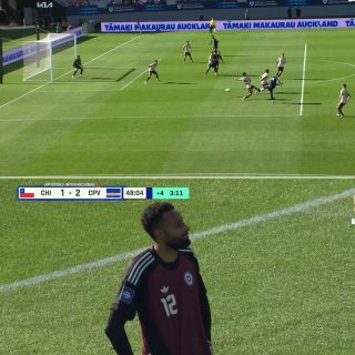 Cabo Verde dio vuelta el partido y le está ganando 2-1 a la Selección Chilena.
¿Opiniones del primer tiempo? #RR