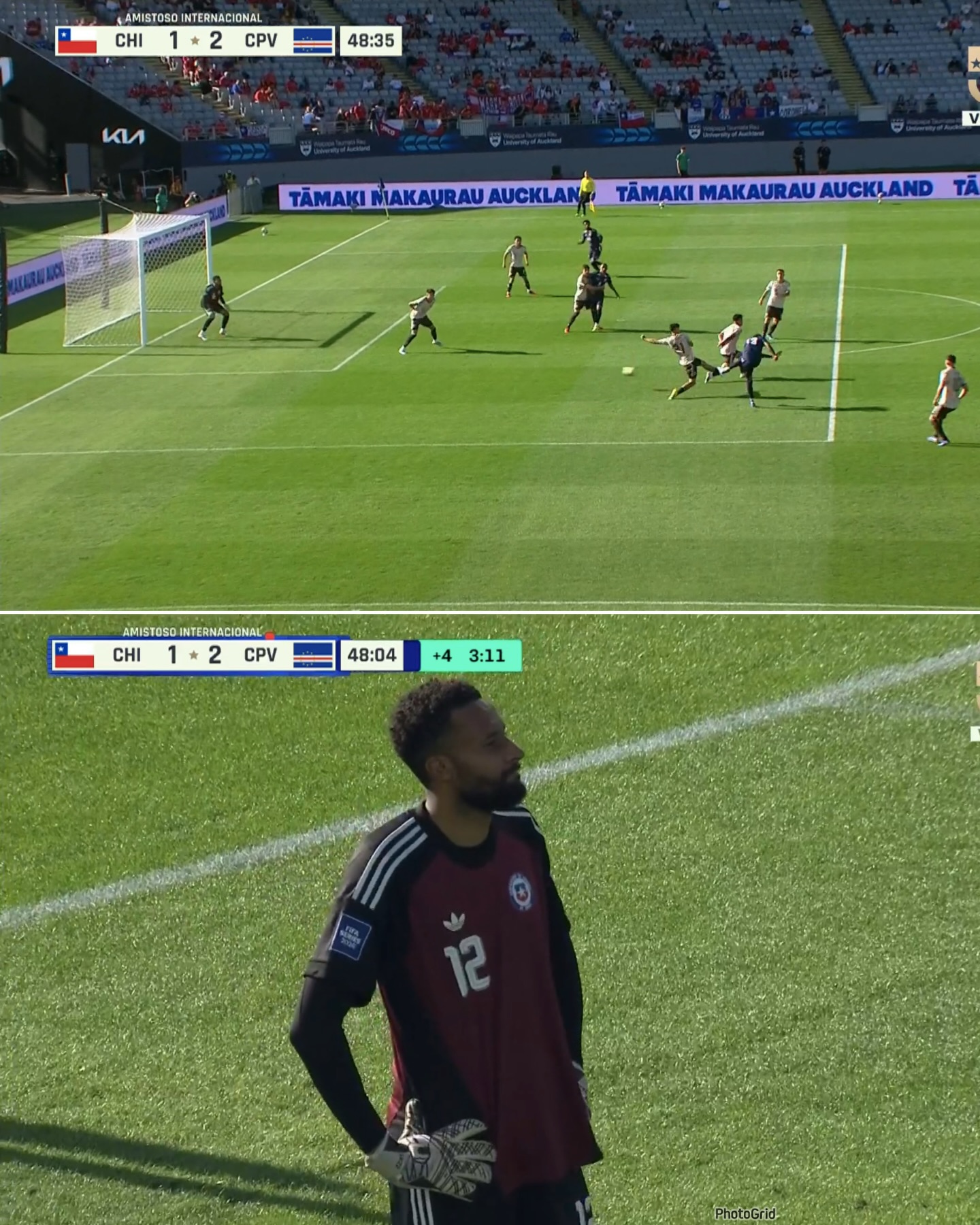 Cabo Verde dio vuelta el partido y le está ganando 2-1 a la Selección Chilena.
¿Opiniones del primer tiempo? #RR