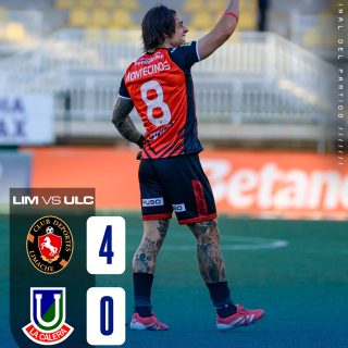 𝑮𝑶𝑳𝑬𝑨𝑫𝑨 𝒀 𝑳𝑰𝑫𝑬𝑹𝑨𝑻𝑶 🤩🇨🇱
Deportes Limache sigue demostrando su buen nivel y esta vez golearon 4-0 a Unión la calera.
El triunfo hizo que Limache tomara el liderato del campeonato con 17 puntos, mientras que los cementeros se quedan 10° con 10 unidades.
⚽️Castro, Montecinos, Arturia y Moya anotaron.
¿Qué les pareció el partido? 👀✍🏻 #RR