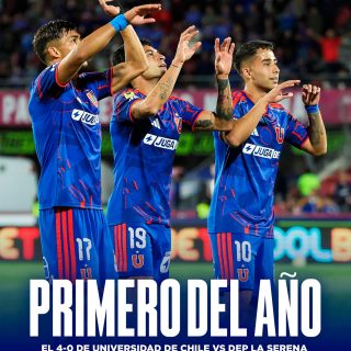 𝑱𝑶𝑹𝑵𝑨𝑫𝑨 𝑹𝑬𝑫𝑶𝑵𝑫𝑰𝑻𝑨 ✅ 🏟️

Universidad de Chile vivió un domingo totalmente positivo. Los dirigidos de Fernando Gago golearon 4-0 y rompieron una “racha  negativa” que arrastraban desde inicio de temporada.

✅ La U ganó por primera vez en la temporada en el estadio nacional. Además, también fue el primer tiempo de Gago en el coloso de Ñuñoa.

¿Qué tal? 👀✍🏻 #RR