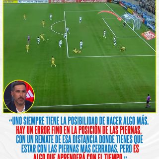 𝑨𝑳𝑮𝑶 𝑺𝑨𝑩𝑬 𝑬𝑳 𝑪𝑨𝑷𝑰, 𝑵𝑶?👀🧤
Luego de la derrota de Universidad Católica, el histórico capitán de la Selección Chilena, le hizo un llamado de atención a Vicente Bernedo, por el gol de Leandro Paredes que abrió la cuenta en el Claro Arena.
Claudio Bravo analizó el gol y detalló el error del arquero cruzado. "Hay un error fino en la posición de las piernas, con un remate de esa distancia donde tienes que estar con las piernas más cerradas, pero es algo que aprenderá con el tiempo", declaró el ex capitán de La Roja
¿Opiniones?👀✍🏽 #RR