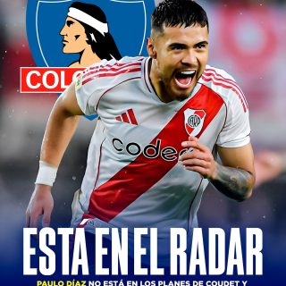 𝑳𝑶 𝑻𝑰𝑬𝑵𝑬𝑵 𝑬𝑵 𝑳𝑨 𝑴𝑰𝑹𝑨 👀🧐
Paulo Díaz hace bastante tiempo que perdió protagonismo en River Plate y la llegada de Coudet parecía ser una nueva oportunidad para el defensor, pero el DT no lo tendrá en consideración para su etapa en el cuadro millonario y deberá buscar nuevos horizontes.
Lo más probable es que Paulo salga en el mercado de mitad de año y ya hay varios clubes interesados que han preguntado por él, uno de ellos es Colo-Colo.
Desde Argentina informaron que Aníbal Mosa y la dirigencia alba habrían preguntado por el estado del jugador y las condiciones de su contrato. Por ahora son solo conversaciones, pero en las próximas semana podría escalar el interés.
¿Te gustaría ver a Paulo Díaz en Colo-Colo en la segunda mitad del año? 👀✍🏻 #RR