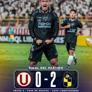 𝑬𝑳 𝑷𝑰𝑹𝑨𝑻𝑨 𝒀 𝑼𝑵 𝑻𝑹𝑰𝑼𝑵𝑭𝑶 𝑫𝑬 𝑶𝑹𝑶 🤩🇨🇱

Coquimbo Unido desembarcó en la capital Peruana y consiguió un triunfo importantísimo para quedar como líder del grupo, junto a Nacional, con 4 puntos.

⚽️Zavala y Johansen anotaron los goles.

🗓️ El martes 28 de abril se jugará la fecha 3, y Coquimbo deberá visitar a Deportes Tolima. #RR

📸 Coquimbo Unido