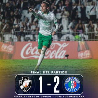𝑨𝑼𝑫𝑨𝑿 𝑮𝑨𝑵𝑶́ 𝑬𝑵 𝑩𝑹𝑨𝑺𝑰𝑳 ‼️🤩🇨🇱

Audax Italiano dio uno de los golpes de la fecha y derrotó 1-2 a Vasco da Gama. Este triunfo dejó a los itálicos en el segundo lugar del grupo G con 3 puntos.

⚽️Michael Fuentes y Franco Troyansky anotaron.

🗓️El próximo partido de Audax es el 28 de abril ante Barracas central, en Argentina.

Felicidades, itálicos! 👏🏻🇨🇱 #RR