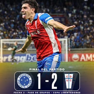 𝑻𝑹𝑰𝑼𝑵𝑭𝑨𝒁𝑶 𝑪𝑹𝑼𝒁𝑨𝑫𝑶 𝑬𝑵 𝑩𝑹𝑨𝑺𝑰𝑳‼️🇨🇱

Universidad Católica viajó hasta Brasil y logró quedarse con 3 puntos de oro tras derrotar 2-1 a Cruzeiro. Los cruzados quedaron segundos del grupo con 3 puntos.

⚽️Justo Giani y Jimmy Martínez anotaron para la UC.

🗓️ La fecha 3 se jugará el 29 de Abril y será ante Barcelona SC.

¿Qué les pareció el partido? 👀✍🏻 #RR