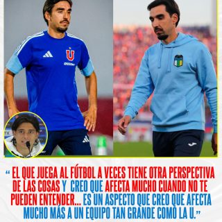 ¿𝑷𝑶𝑹 𝑸𝑼𝑬́ 𝑵𝑶 𝑭𝑼𝑵𝑪𝑰𝑶𝑵𝑶́ 𝑴𝑬𝑵𝑬𝑮𝑯𝑰𝑵𝑰 𝑬𝑵 𝑳𝑨 𝑼?🤔

El actual delantero de Deportes Limache, quien fue dirigido por Francisco Meneghini en Rancagua, se refirió a la compleja estadía que vivió el técnico en Universidad de Chile. 

En conversación con el programa Todos Somos Técnicos, Montecinos subrayó que la falta de entendimiento entre la propuesta del DT y el plantel es un factor crítico en clubes de alta presión: “Afecta mucho cuando no te pueden entender... es un aspecto que creo que afecta mucho más a un equipo tan grande como la U”, sentenció el atacante.

¿Compartes las declaraciones de Joaquín?👀✍🏽 #RR