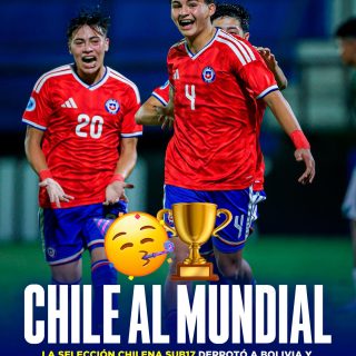 𝑳𝑨 𝑹𝑶𝑱𝑨 𝑺𝑼𝑩-17 𝑽𝑨 𝑨𝑳 𝑴𝑼𝑵𝑫𝑰𝑨𝑳🇨🇱🌎‼️

Chile se impuso por 4-0 ante Bolivia y sacó pasajes al Mundial Sub 17 por segundo año consecutivo.

Con goles de Amaro Riveros, Joaquín Muñoz, Baltazar Orostica e Ignacio Cerda, los dirigidos por Ariel Leporati, se meten en un nueva Copa del Mundo juvenil.

El torneo se disputará a partir del 3 de noviembre en Qatar, y termina el 27 del mismo mes.

¿Opiniones de la clasificación de La Rojita?👀✍🏽 #RR
