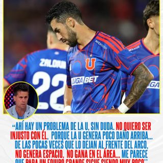 𝑹𝑰𝑽𝑨𝑹𝑶𝑳𝑨 𝑷𝑶𝑵𝑬 𝑬𝑳 𝑶𝑱𝑶 𝑺𝑶𝑩𝑹𝑬 𝑳𝑨 𝑳𝑼𝑷𝑨 𝑬𝑵 𝑳𝑼𝑪𝑬𝑹𝑶👀🔵🔴

El presente de Juan Martín Lucero en Universidad de Chile atraviesa su momento más crítico. Pese a su llegada como el refuerzo estelar de la temporada, el delantero argentino no ha logrado cumplir con las expectativas: tras nueve encuentros disputados, aún no registra goles y su paso ha estado marcado por irregularidades físicas y una expulsión.

Las críticas se intensificaron tras el reciente empate ante Everton, destacando las declaraciones de Diego Rivarola. El histórico referente azul señaló la falta de jerarquía del atacante en el área rival, calificando su desempeño como insuficiente para las exigencias de la institución. Bajo este escenario de cuestionamientos y sequía goleadora, Lucero deberá enfrentar el Clásico Universitario ante Universidad Católica como una oportunidad definitiva para revertir su situación deportiva.

¿Podrá Lucero este sábado, revertir la situación y encontrar su lugar en la U?👀✍🏽 #RR