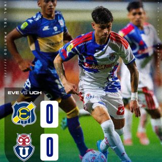 𝑻𝑰𝑩𝑰𝑶 𝑬𝑴𝑷𝑨𝑻𝑬 𝑬𝑵 𝑽𝑰𝑵̃𝑨😬🔵

🏟️Por la fecha 10 de la Liga de Primera, Everton y Universidad de Chile, empataron sin goles en el Estadio Sausalito.

⚽️En un encuentro sin muchas emociones, Azules y Ruleteros no se hicieron daño y ambos elencos sumaron a de uno. 

📊Con este resultado, Universidad de Chile asciende un puesto en la tabla de posiciones y se ubica momentáneamente en la sexta posición. Por otro lado, Everton asciende a la décima posición.

¿Opiniones del encuentro?👀✍🏽 #RR