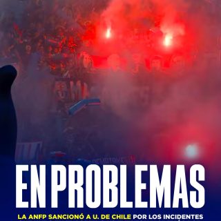 𝑴𝑨𝑵𝑶 𝑫𝑼𝑹𝑨 𝑬𝑵 𝑬𝑳 𝑪𝑫𝑨😯👊

🔵Universidad de Chile enfrenta un complejo escenario judicial tras las recientes determinaciones de la ANFP. 

⚖️El Tribunal de Disciplina ya ratificó sanciones contra el cuadro azul debido a los incidentes registrados en el duelo ante Everton; sin embargo, la situación se agravó tras el último Clásico Universitario.

💬El informe arbitral del encuentro frente a Universidad Católica denunció el lanzamiento de pirotecnia y desórdenes por parte de la hinchada, lo que derivó en una nueva denuncia formal. 

Bajo este contexto, el club arriesga severas penalizaciones que podrían incluir:

• Multas económicas de alto impacto para la institución.
• Restricción de aforo en sus próximos compromisos de local.
• Partidos a puertas cerradas, afectando directamente el acompañamiento de su público en la fase crucial del torneo.

📝La directiva de Azul Azul ya trabaja en los descargos correspondientes para intentar mitigar una resolución que podría condicionar el resto de la temporada.

¿Qué te parece estas sanciones?, ¿Crees que se justifican? 👀✍🏽#RR