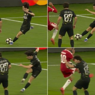 ¡La polémica del primer tiempo! 🤯👀

PSG le está ganando al Bayern Múnich por la semifinal de Champions League y está fue una de las grandes polémicas del primer tiempo.

Todo ocurrió en el área del PSG: Vitinha despejó y Joao Neves quiso hacerle el quite al balón, pero terminó abriendo el brazo y el balón le pegó directamente en la mano.

El árbitro no consideró la jugada penal y todo el Bayern se le fue encima.

¿Opiniones? 👀