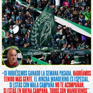 𝑷𝑶𝑳𝑬́𝑴𝑰𝑪𝑨 𝑬𝑵 𝑬𝑳 𝑷𝑼𝑬𝑹𝑻𝑶‼️😯🟢

Tras el amargo empate 2-2 contra Deportes Temuco en el Elías Figueroa Luis Sánchez, gerente general e hijo del presidente Reinaldo Sánchez, cuestionó la fidelidad de la hinchada ante la asistencia en el Estadio Elías Figueroa.

“El wanderino es especial, si estás con mala campaña no te acompañan; si estás en buena campaña, todos son wanderinos”, lanzó el dirigente, desatando una ola de críticas por parte de la parcialidad verde.

 La polémica llega en un momento clave del 2026, con el Decano luchando por volver a Primera y una relación hinchada-dirigencia que parece estar más quebrada que nunca.

¿Qué te parecen estas declaraciones?👀✍🏽 #RR
